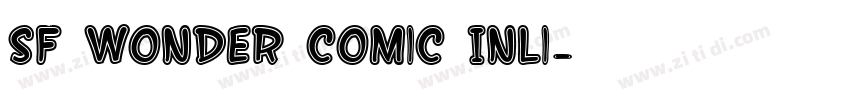 SF Wonder Comic Inli字体转换